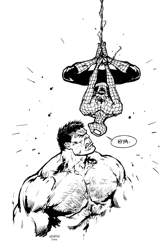 Spidey and Hulk