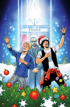 Bill and Ted Holiday Special Cover Art