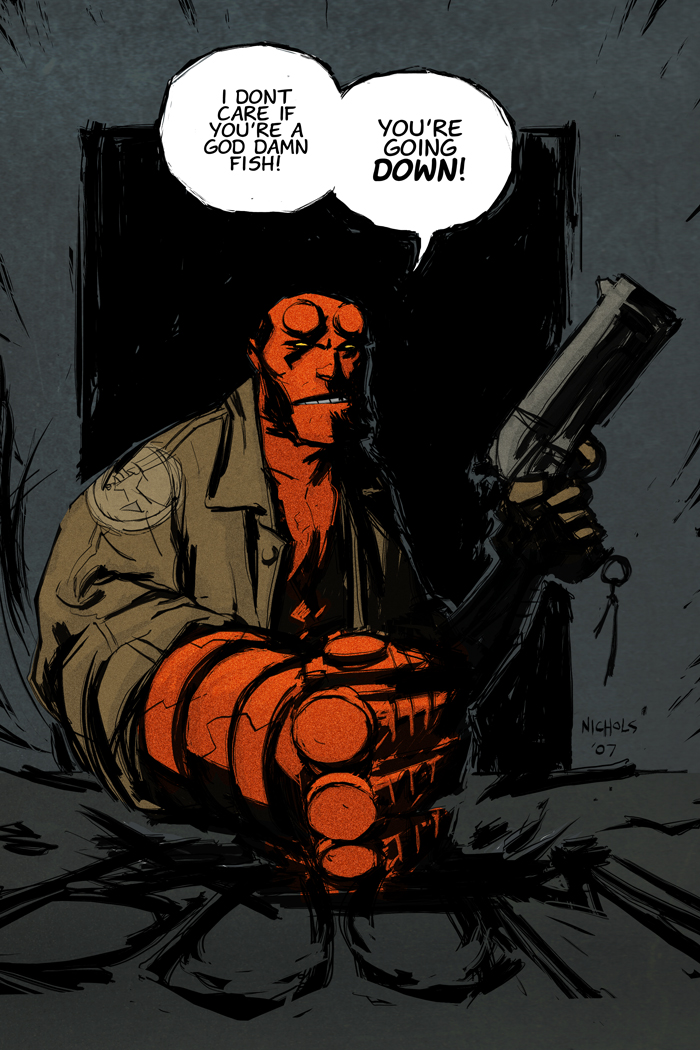 Hellboy colour