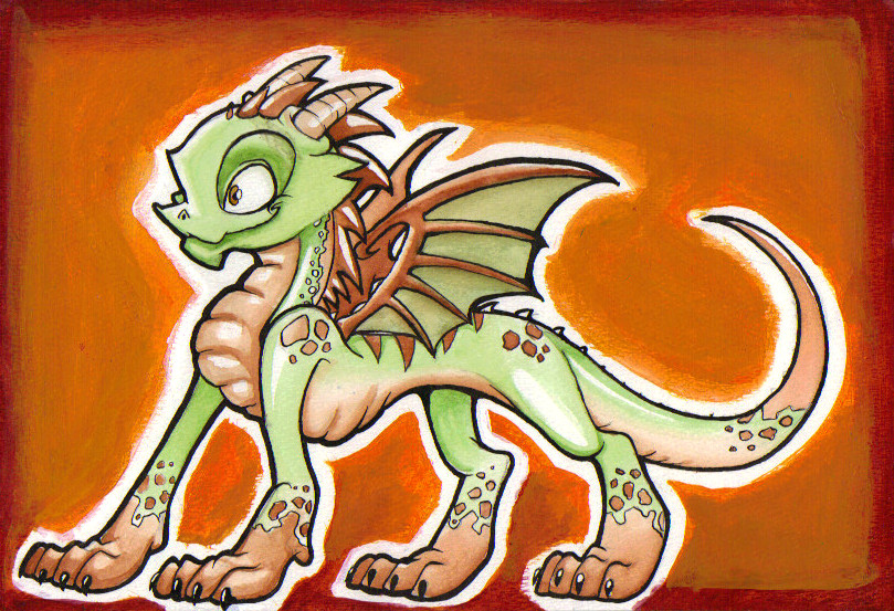 Basic Dragon by Blue-Lobo on DeviantArt