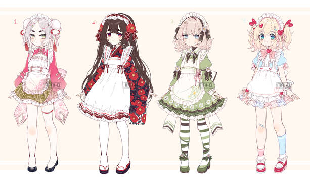 [Closed] Maid Set (1/4)