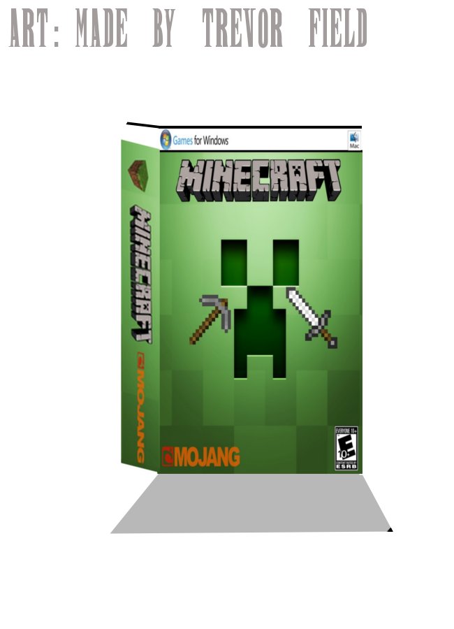 Minecraft Boxart by GoldenSpoinkIcon on DeviantArt