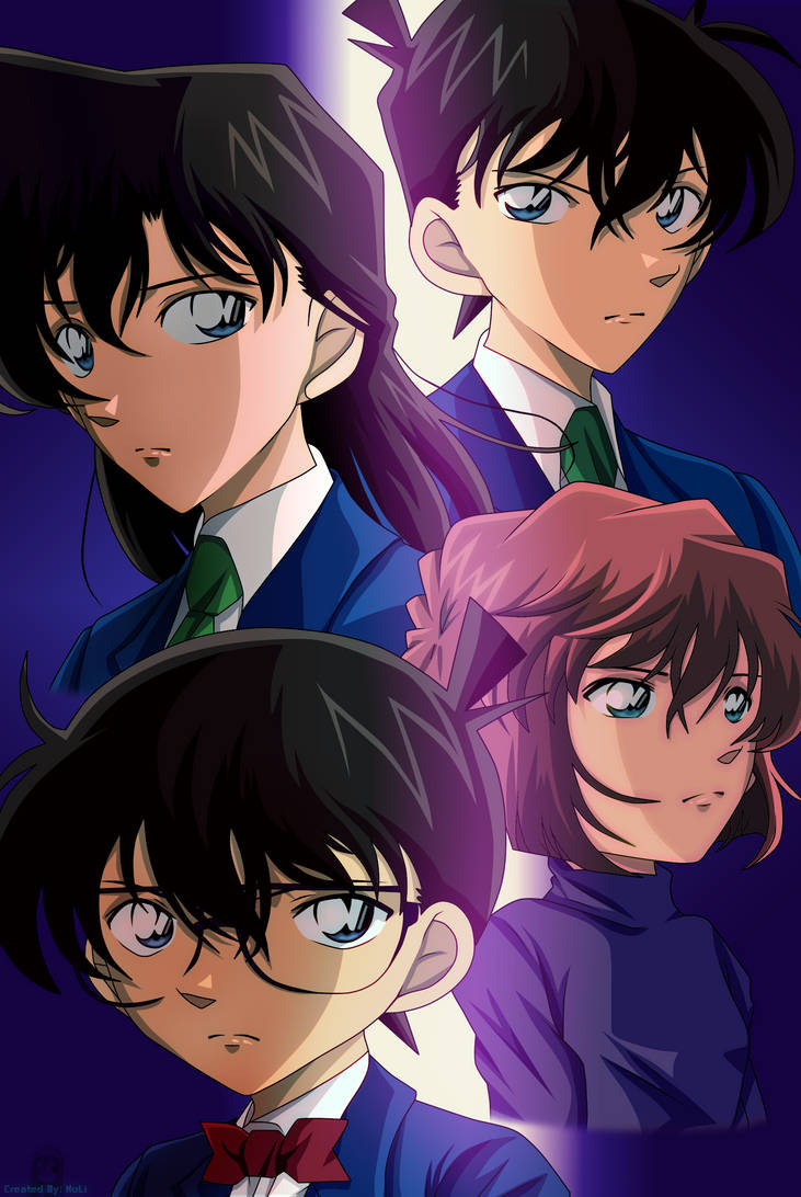 Conan, Ran, Haibara x Kudo Shinichi by tranexxx on DeviantArt - Detective Conan Ran Finds Out Conan Is Shinichi