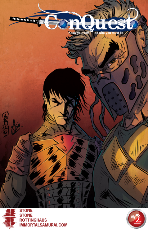 Conquest Issue two Cover