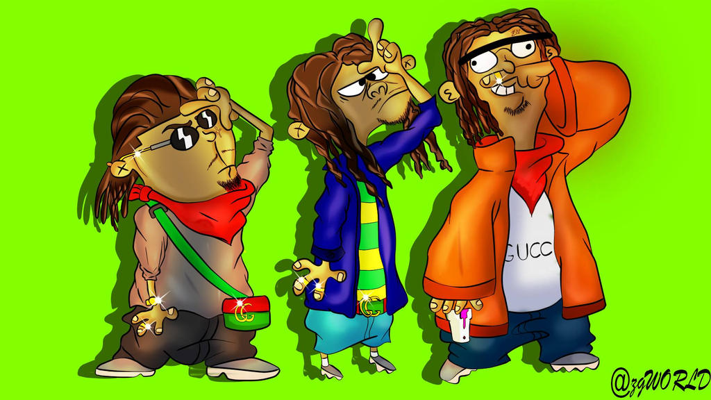 Migos cartoon art by zgworld on DeviantArt Migos cartoon art by zgworld on DeviantArt