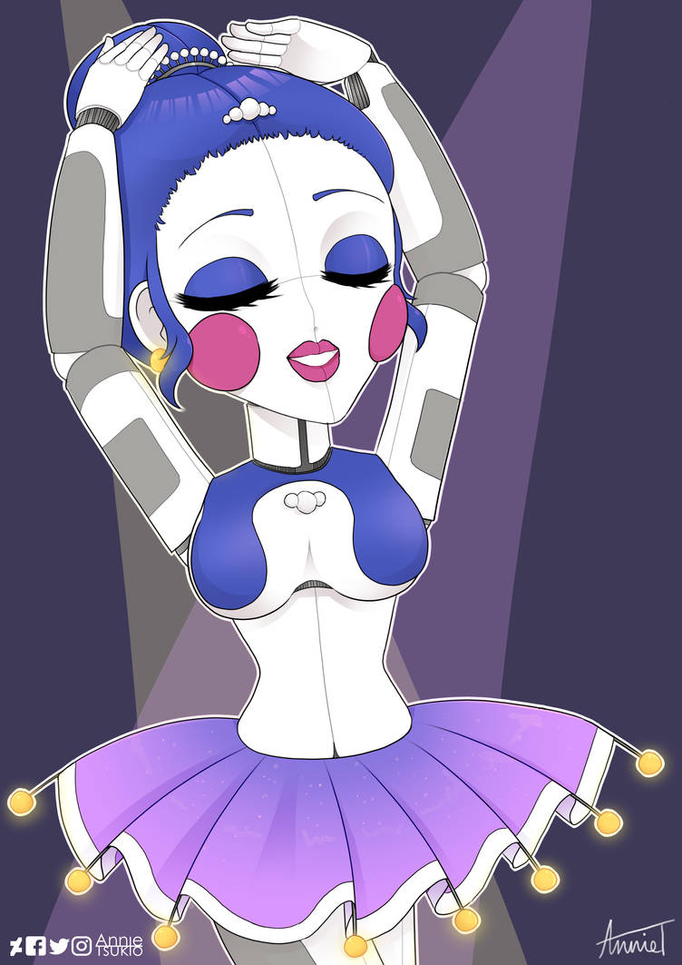 Five Nights At Freddy s Ballora Five Nights at Freddy's - Ballora (Fanart) by AnnieTsukio on DeviantArt