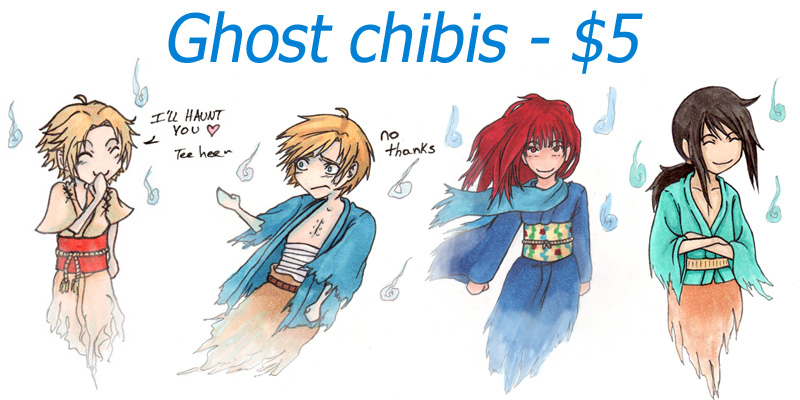 Ghost Chibi Examples