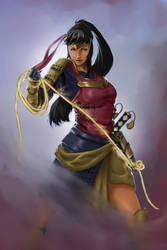 Samurai Wonder Woman (wip)