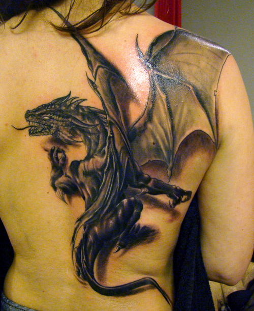 dragon tattoo