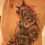 roses on ribs