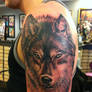 yet another wolf tattoo