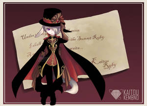 [Closed] Adoptable Kaitou Kemono: Ruby