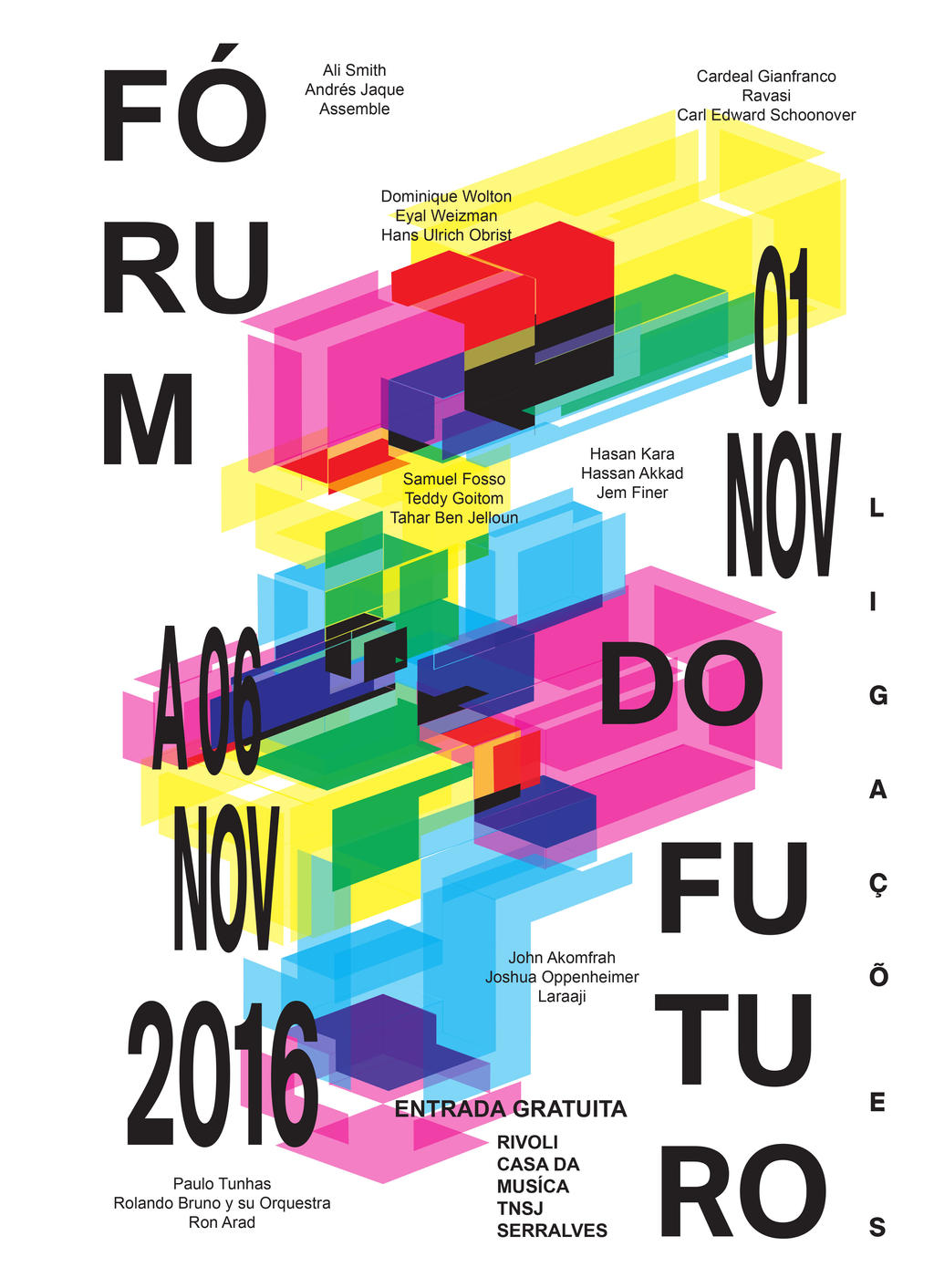 Graphic Design: Poster for forum do futuro 2016