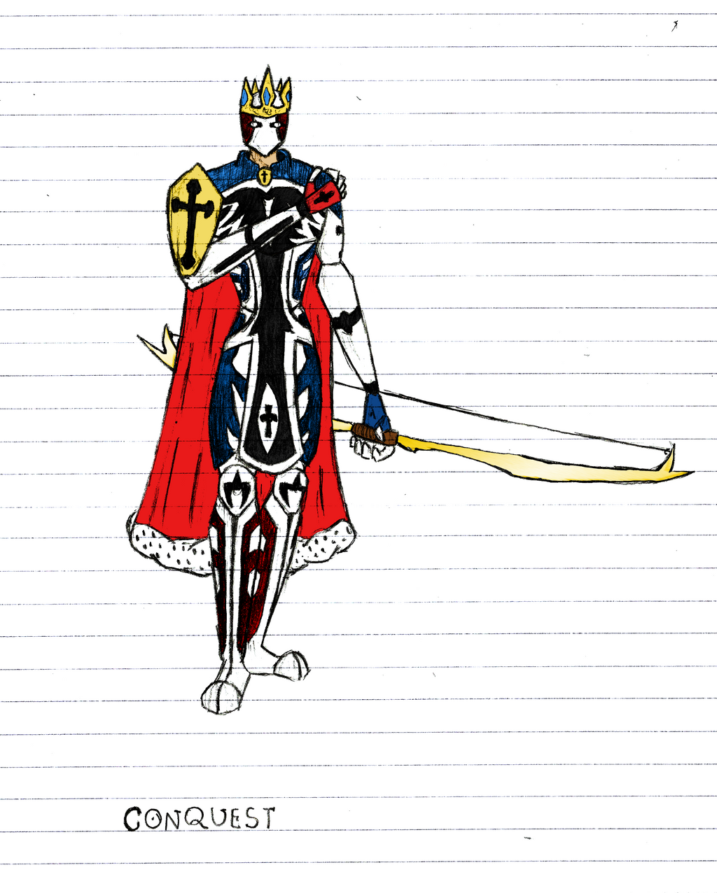 Conquest (Colored) by CrashMyBrain on DeviantArt