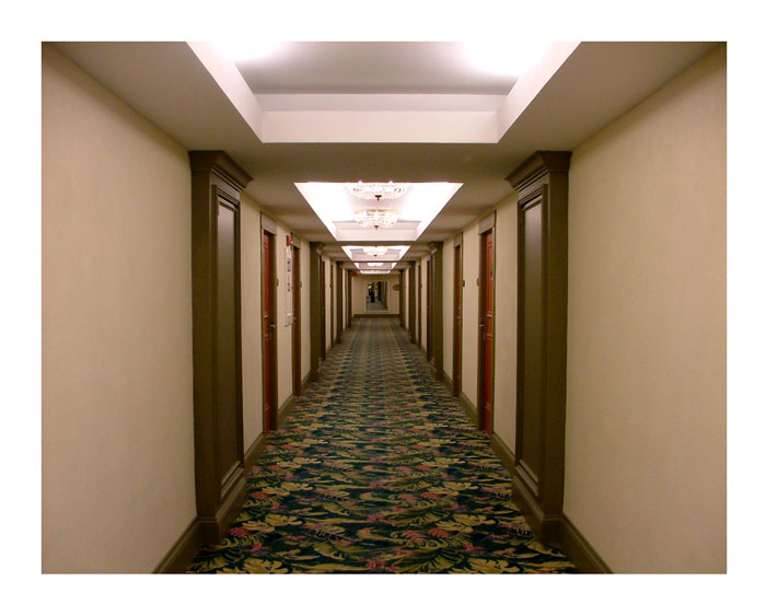 hotel hallways of the world