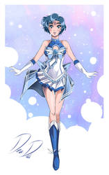 Sailor Mercury - Her new Outfit Redesign