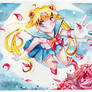 I am Sailor Moon, champion of justice!