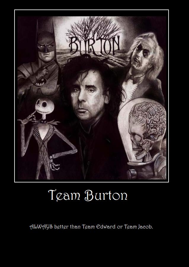 Tim Burtom Motivational Poster