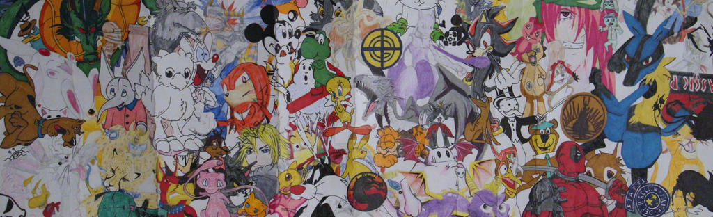Characters Collages Deviantart Character Collage by CrintinTheGreat on DeviantArt