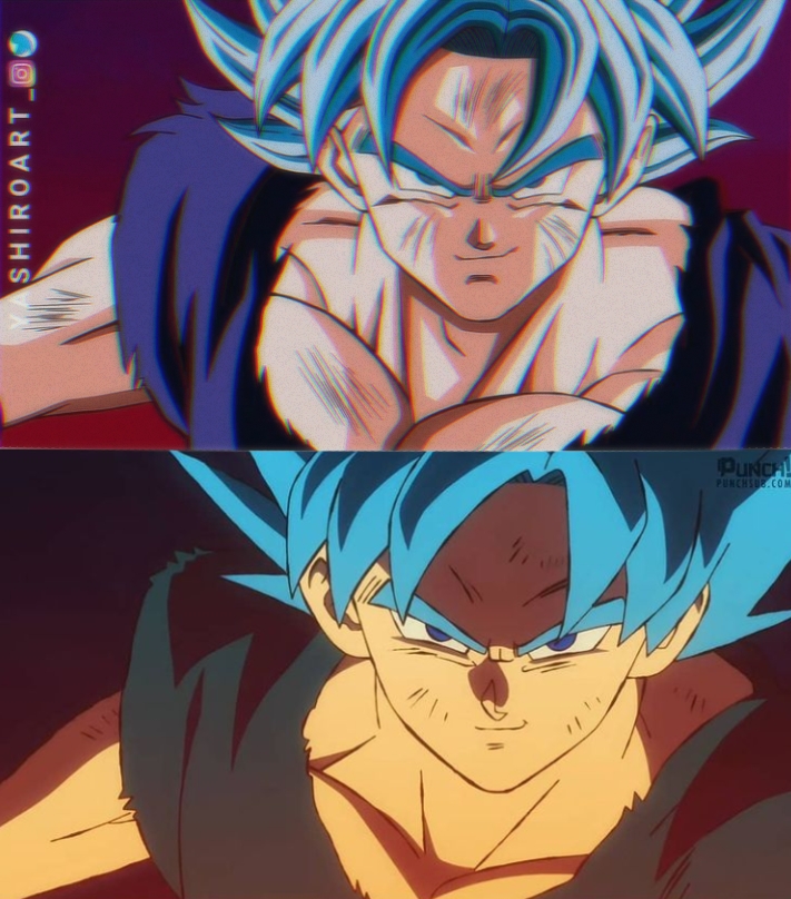 Goku ssj blue manga colors by Gigagoku30 on DeviantArt