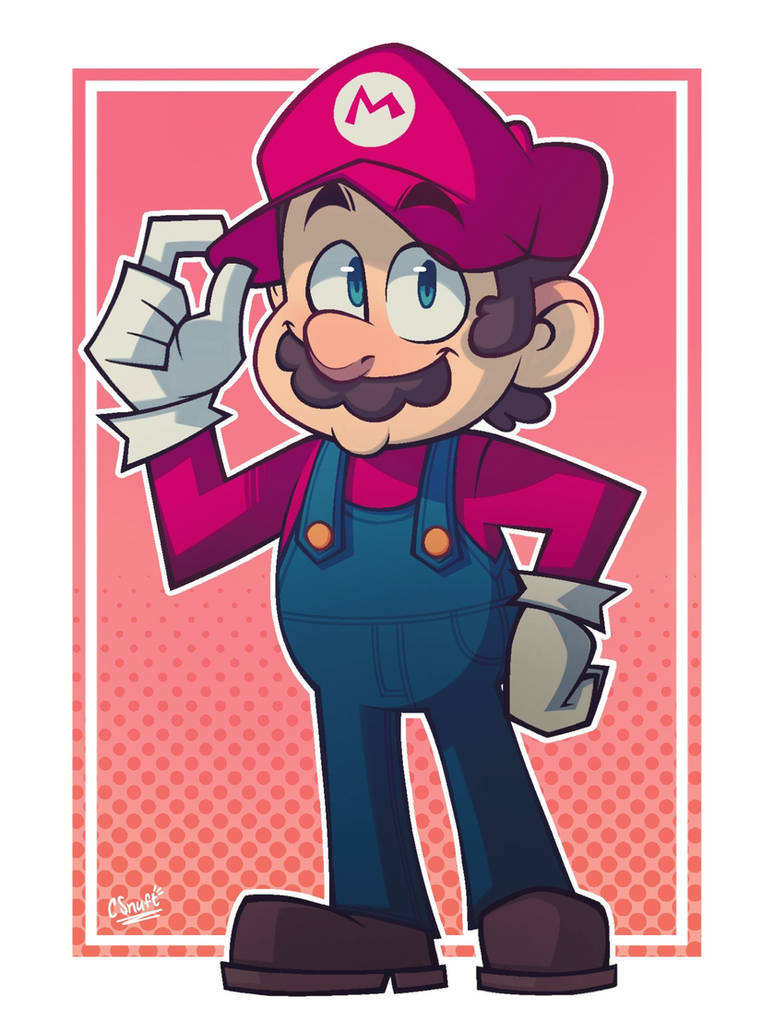Mario Cartoon Deviantart MARIO! by CrazySnuft1 on DeviantArt
