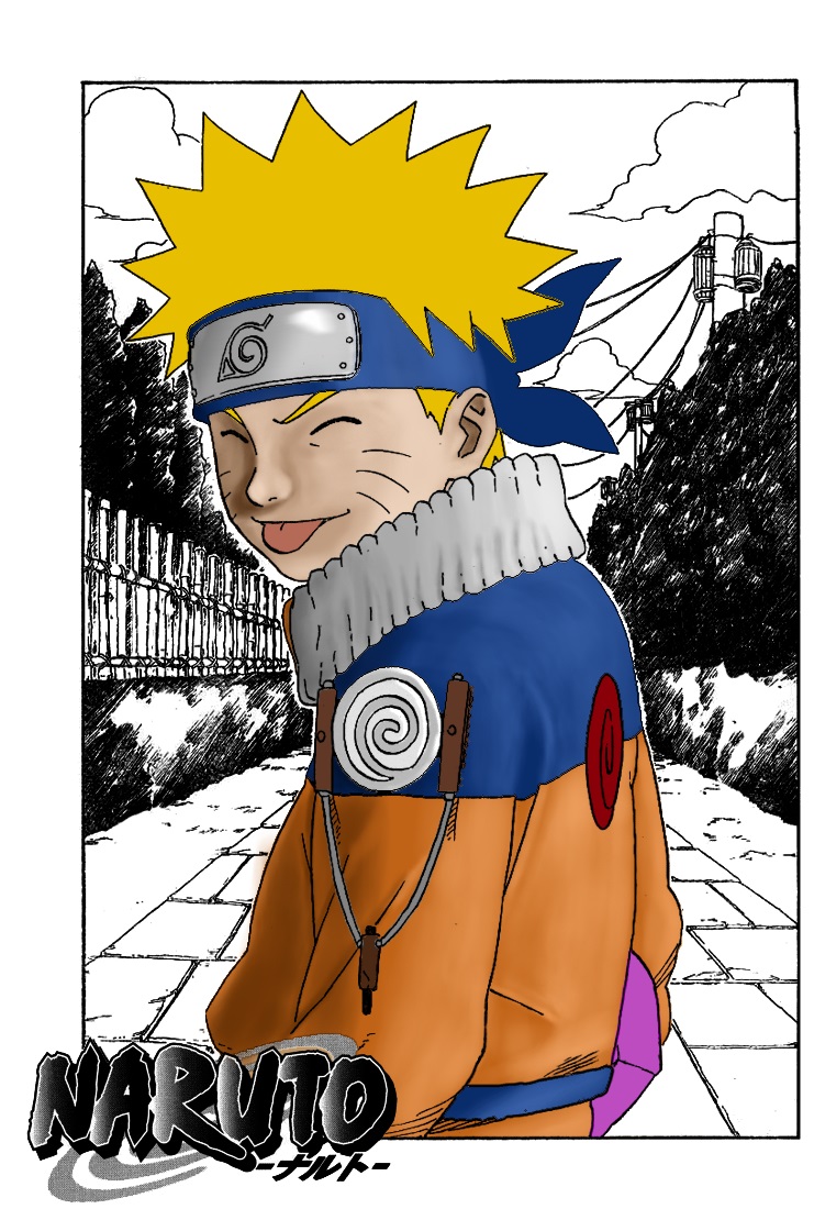 Coloring Test (Naruto) recolor