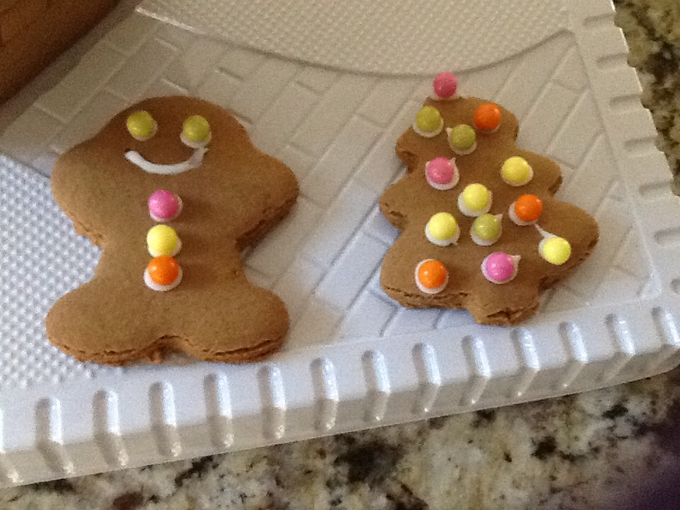 Gingerbread Man And Gingerbread Tree