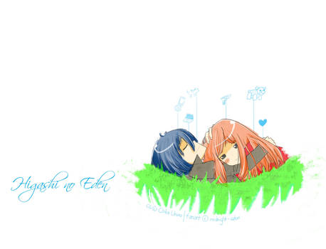Get Higashi No Eden By Midnight Satori On Deviantart Desktop Wallpaper Free Get Wallpaper Higashi No Eden By Midnight Satori On Deviantart Free