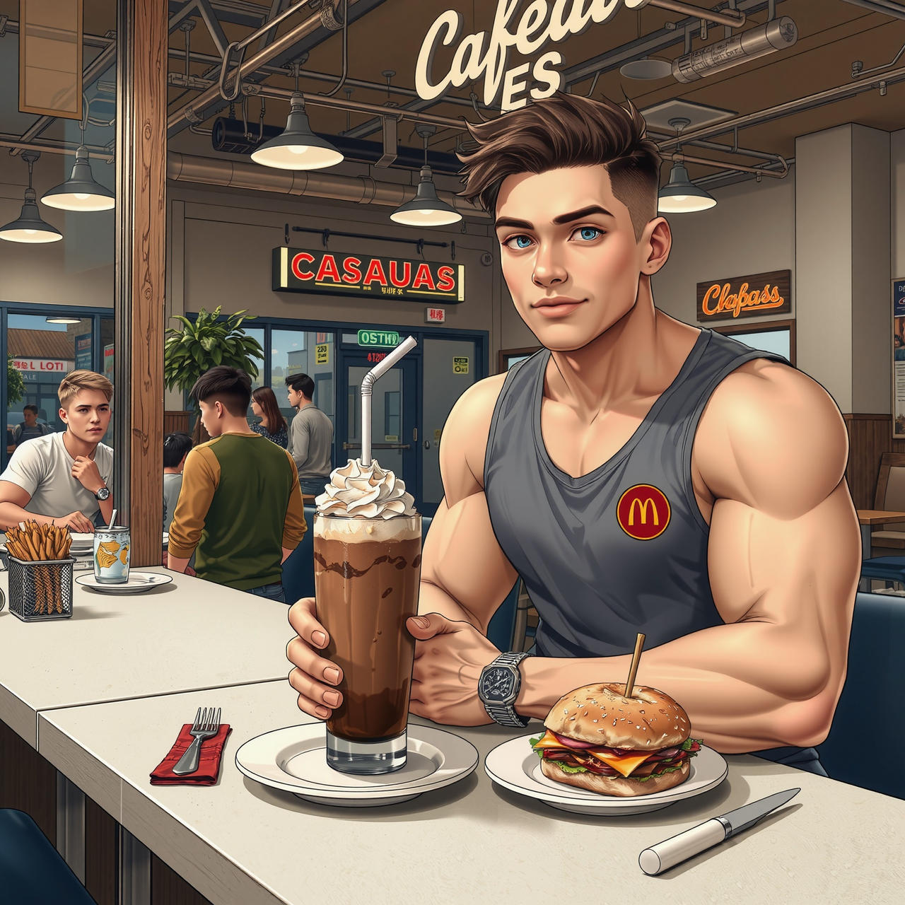 Deviantart Shake Small meal and shake 22 by Magrik on DeviantArt