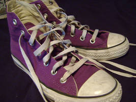 Purple Converse