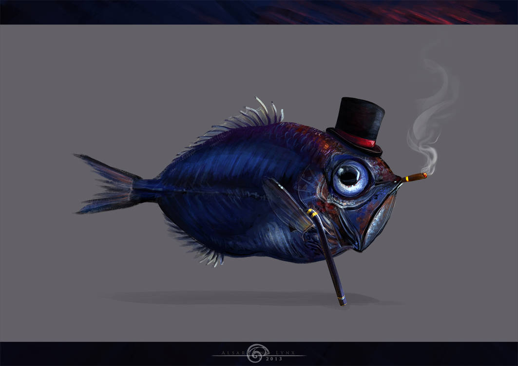 Mr.Fish by AlsaresLynx on DeviantArt