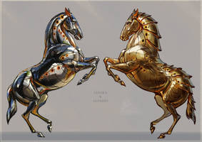 Fullmetal horses