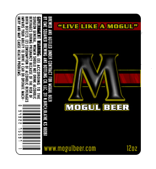 Mogul Beer bottle label