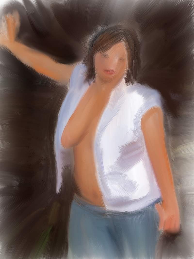 BBW painting blocked in