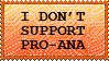 Anti Pro-Ana by Foedus-Stamps