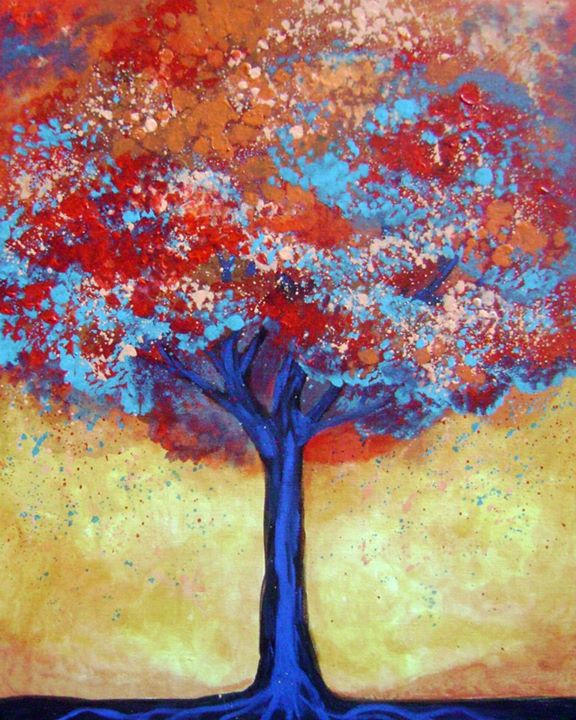 Splattering Tree Splatter tree by chelseawellsart on DeviantArt
