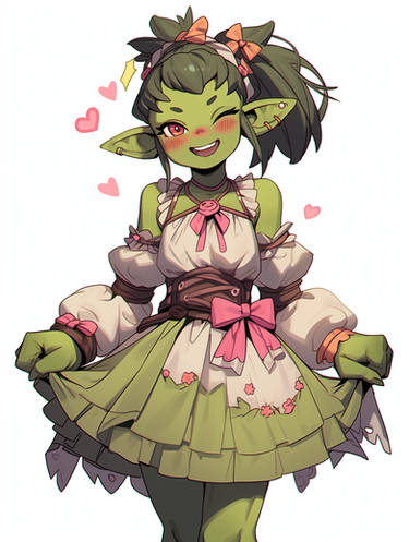 [OPEN] goblin girl adopt