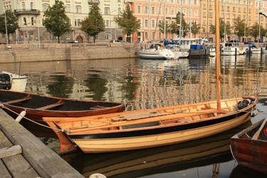 At the docks