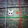 Art craft: bunny and carrot