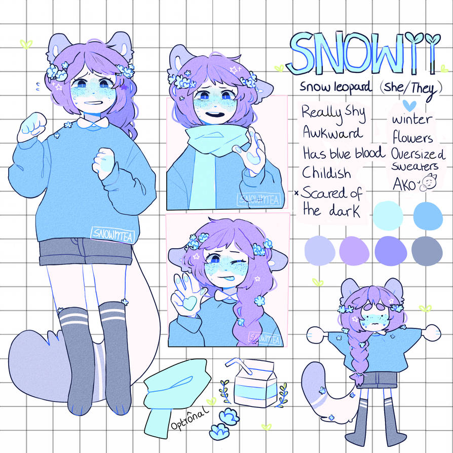 Snowpixie Snowie Snowii Ref by Snowiitea on DeviantArt
