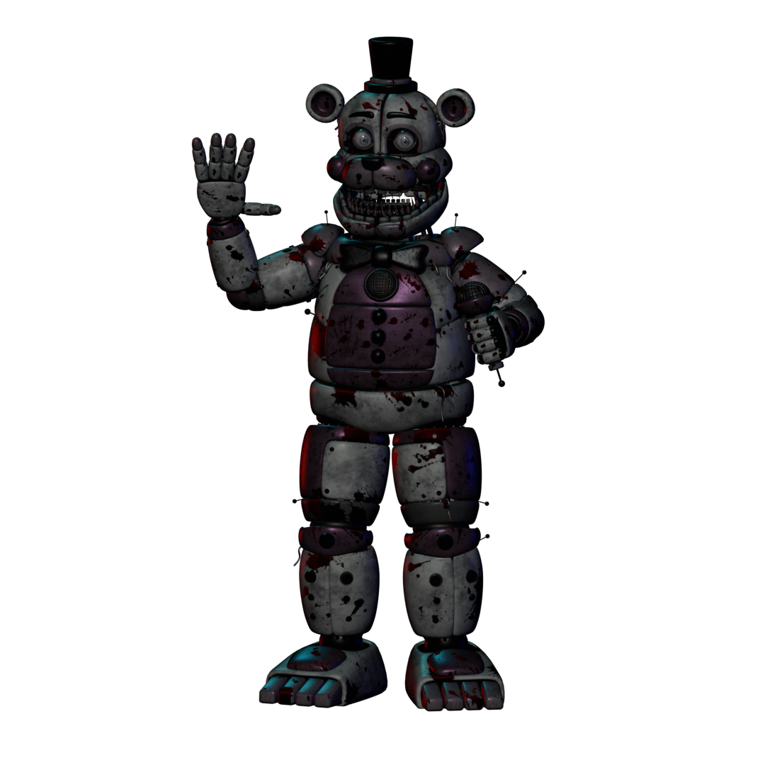 SHOCK! (FNaF World Blender) by FnaFcontinued on DeviantArt