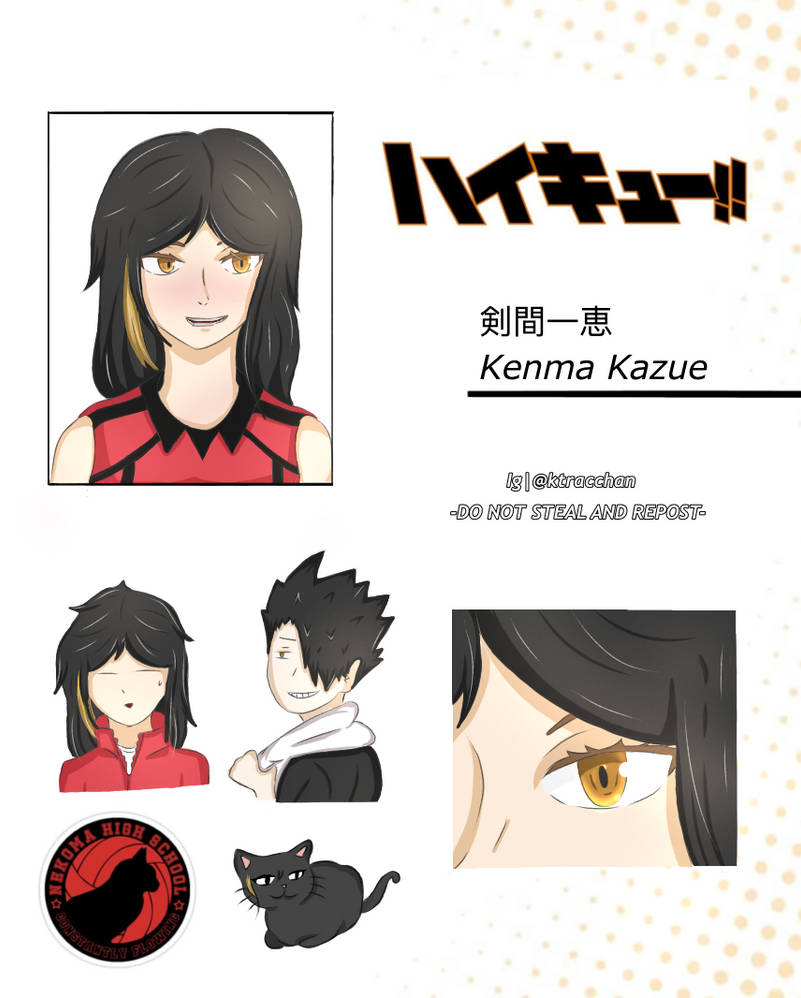 Haikyuu Oc Kenma Kazue Character Sheet By Ktacchan1 On Deviantart Haikyuu Oc Kenma Kazue Character Sheet By Ktacchan1 On Deviantart