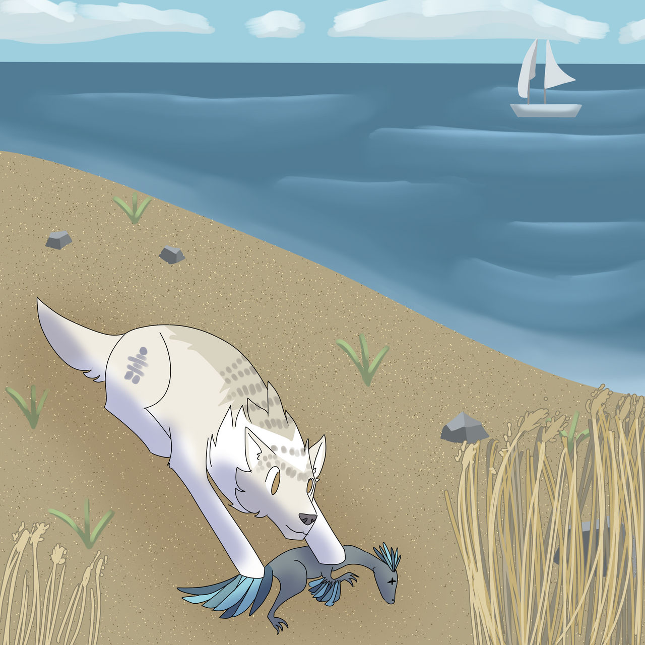 Jan CE Raptor Hunting by Cryptid-Corvidae on DeviantArt
