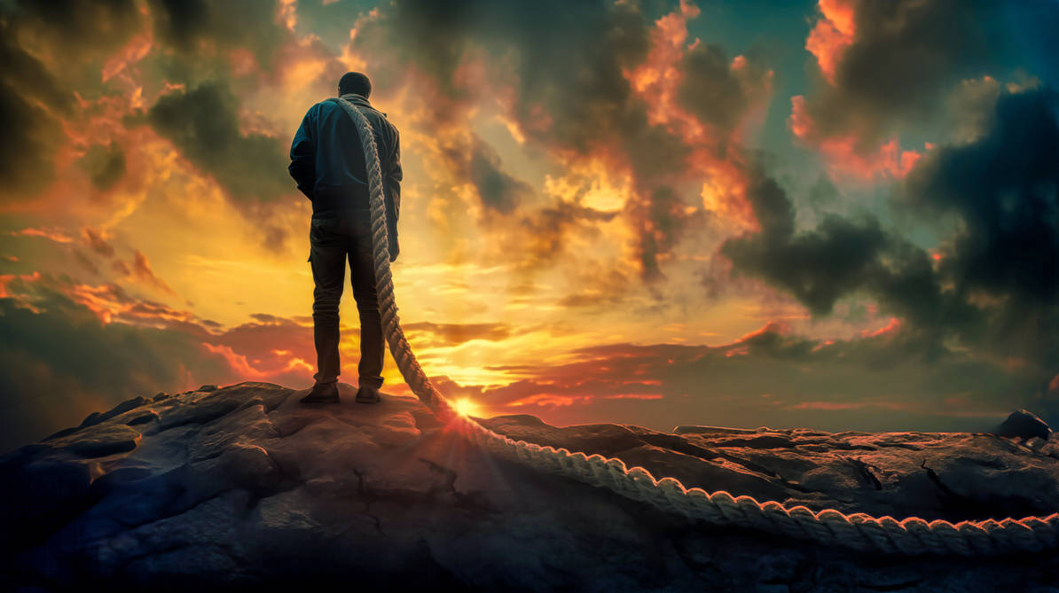 My Rop The Sunset at the End of My Rope by trumanbrown on DeviantArt