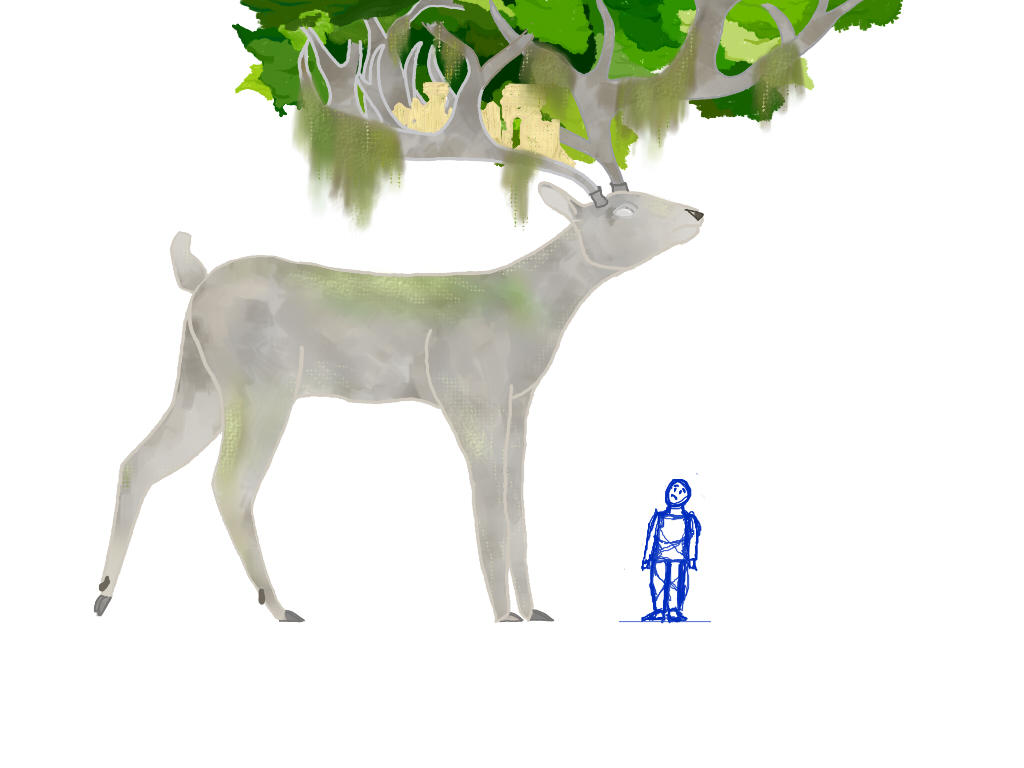 Lithodeer - Game Concept Art