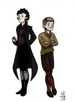 Sherlock Holmes and Jane Watson