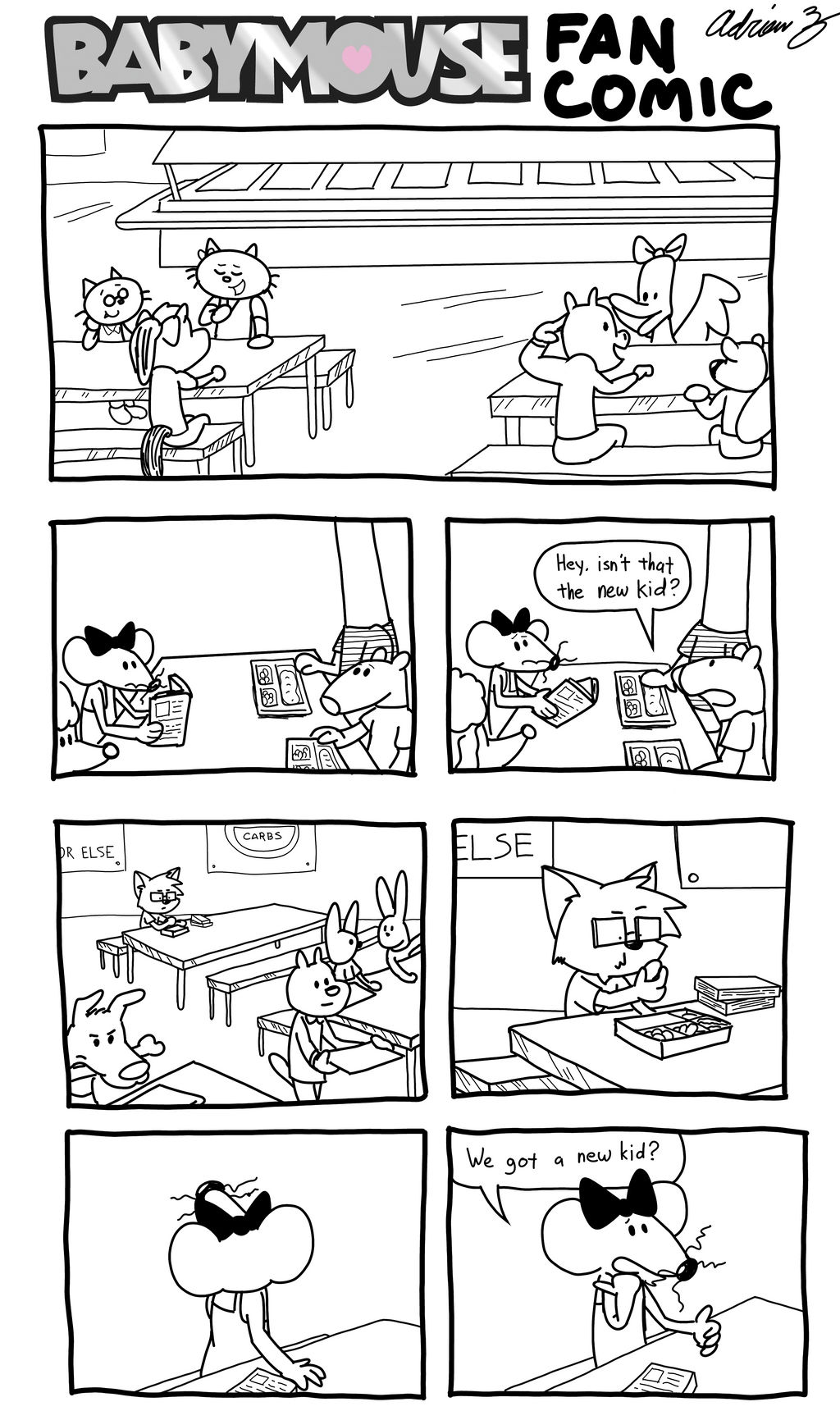 Inktober 12 Babymouse Comic Pg 1 By Ballisticfury On Deviantart Inktober 12 Babymouse Comic Pg 1 By Ballisticfury On Deviantart