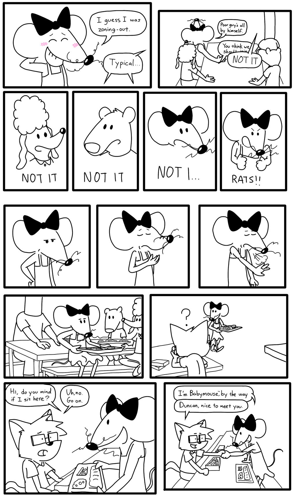 Inktober 14 Babymouse Comic Pg 3 By Ballisticfury On Deviantart Inktober 14 Babymouse Comic Pg 3 By Ballisticfury On Deviantart