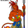 Anthro Red XIII :Color: