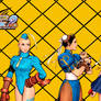 CAPCOM VS SNK 2 CAPCOM girls by Shinkiro